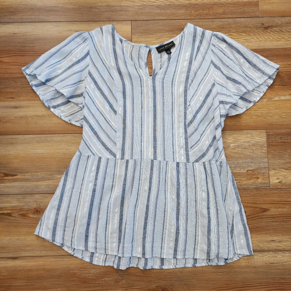 Lane Bryant Striped Blouse